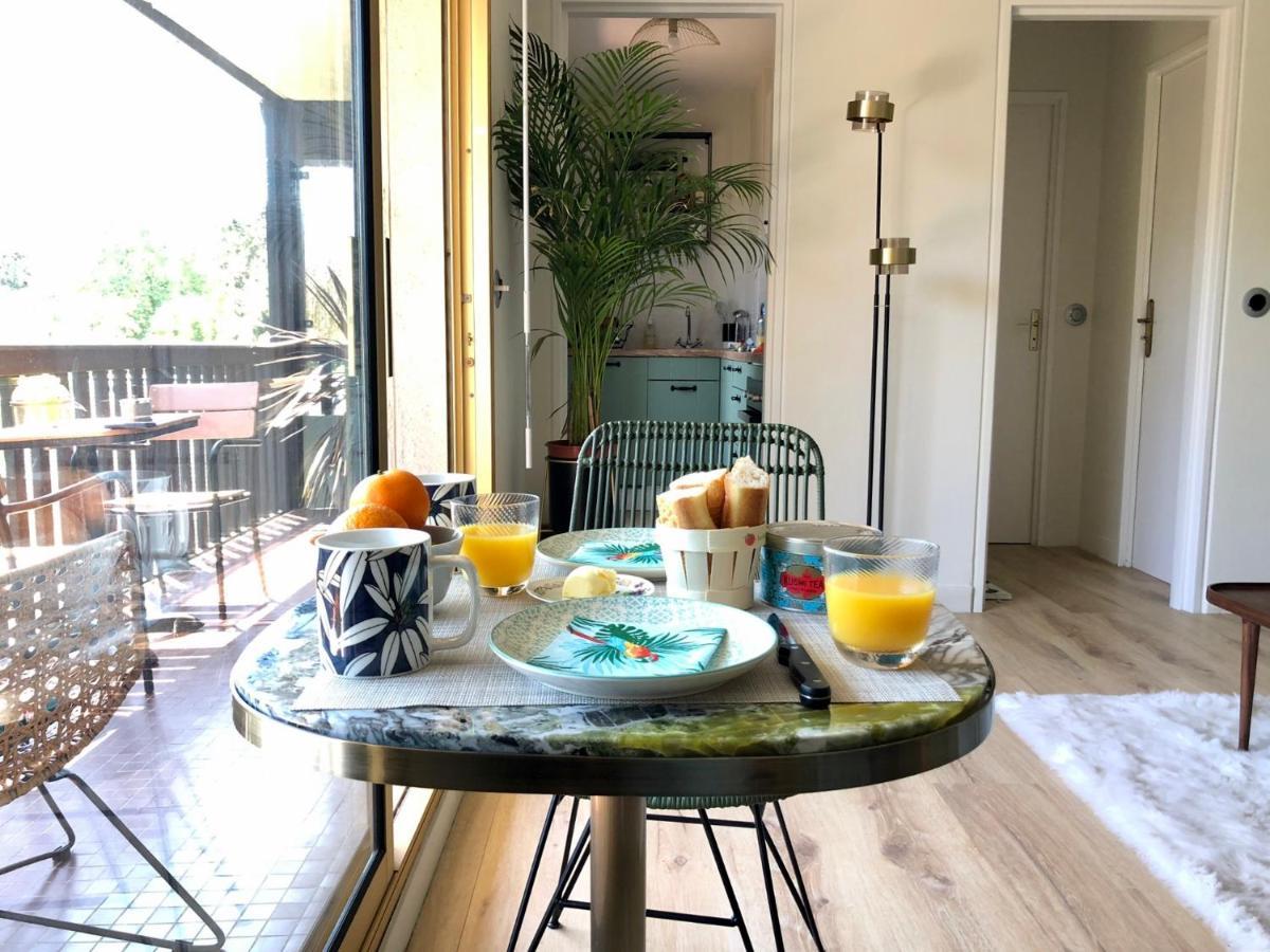 Beau Studio Terrasse Vue Jardin - A 2 Pas De La Mer Deauville Zewnętrze zdjęcie