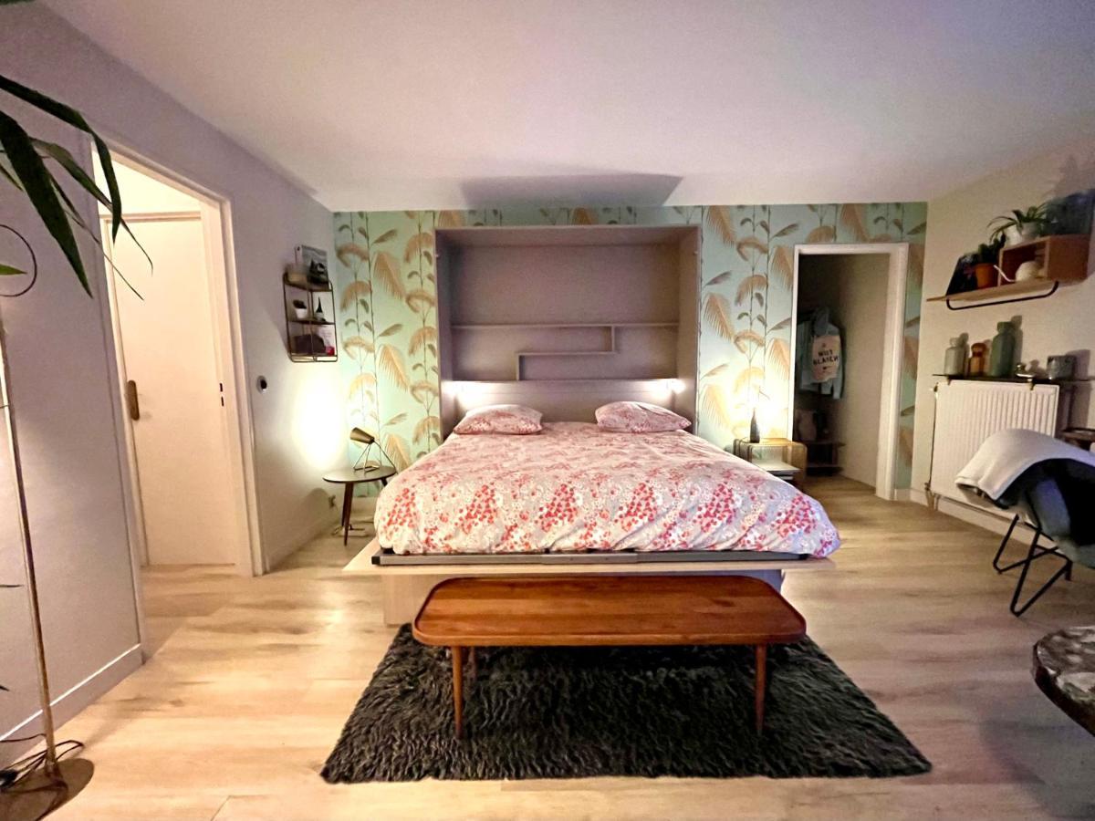 Beau Studio Terrasse Vue Jardin - A 2 Pas De La Mer Deauville Zewnętrze zdjęcie